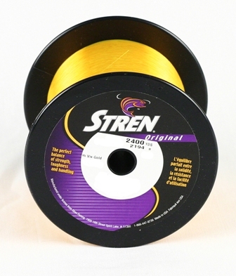 Stren SGSS00100 Original Mono Bulk Spool 10lb 2400yd HiVis Gold | 042083230103