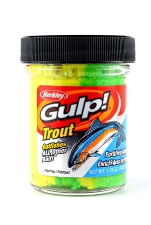 Berkley GDTB2-RCA Gulp Trout Dough Rainbow Candy 1.75oz Jar