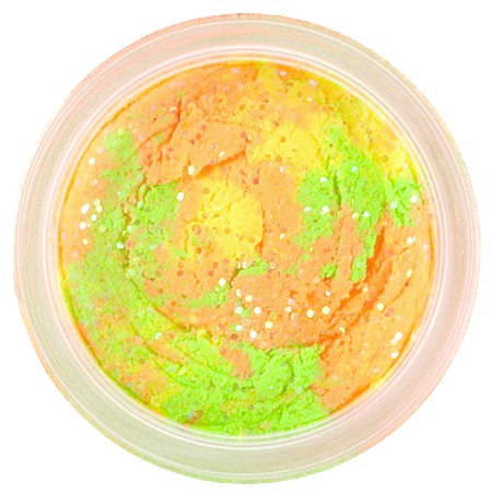 Berkley BGXTBRB PowerBait Glitter Chroma-Glow Dough Rainbow