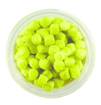 Berkley CNGC PowerBait Chroma-Glow Crappie Nibbles Glow Chartreuse