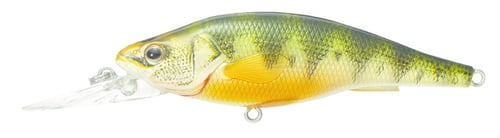 LiveTarget YP98M100 Yellow Perch Medium Dive Crankbait, 3'-5, 3-5/8