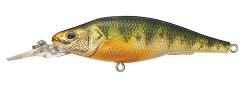 LiveTarget YP73M106 Yellow Perch Medium Dive Crankbait, 35, 27/8 Inch | 697713100129