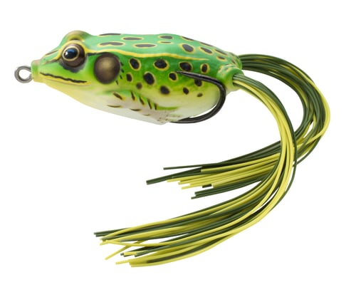 LiveTarget FGH45T512 Frog Hollow Body Topwater Lure, 1 3/4
