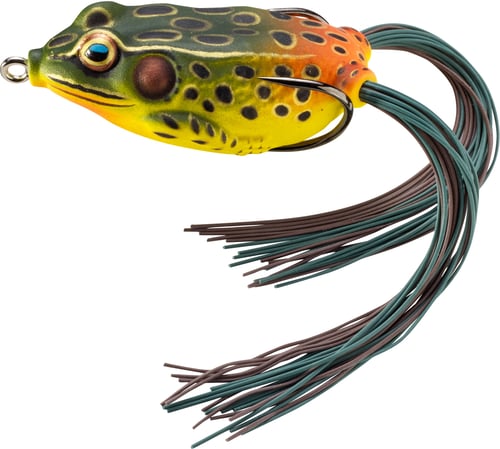 LiveTarget FGH55T519 Frog Hollow Body Topwater Lure, 2 1/4