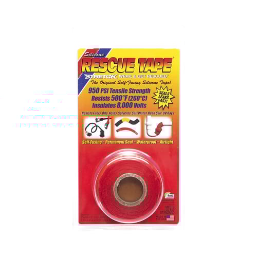 Rescue Tape RT1000201202USCO Red Clamshell | 859184001026