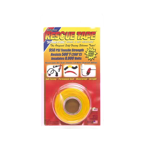 Rescue Tape RT1000201205USCO Yellow Clamshell | 859184001057