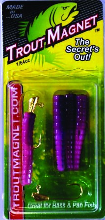 Leland 11101 Trout Magnet 9 Pc. Pack, 1/64 oz, Purple Haze, 7 | 654296111010