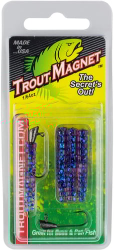 Leland 11122 Trout Magnet 9pc. Pack 1/64oz, Purple Redemption | 654296111225