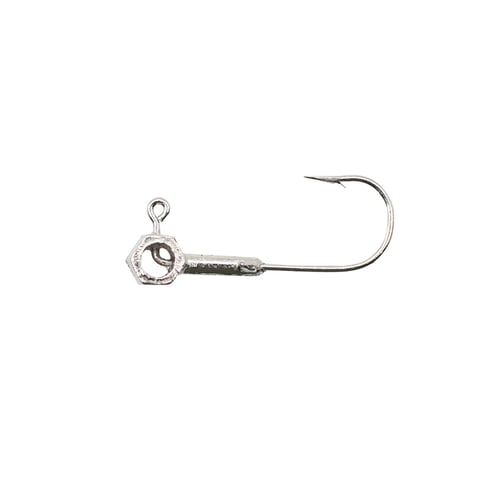 Leland 22114 Eyehole Brandon Smith Jighead, Nickel 1/16oz | 654296221146