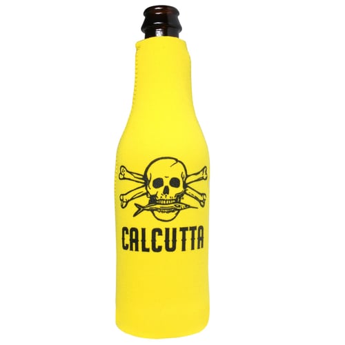 Calcutta CBCYL Bottle Cooler Yellow w/Blk Logo | 768721495702