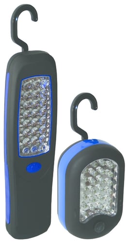 Clam 9036 Compact LED Lights 2pk (Small & Large Rectangle)