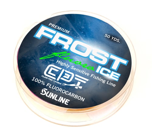 Clam 14426 CPT Frost Fluorocarbon - 5lb - Metered (Pink/Clr) - 50 Yard