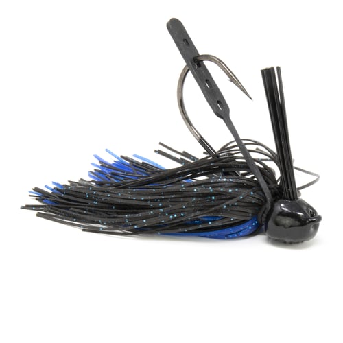 AllTerrain Tackle RATJ116 Rattling A.T. Jig, 1/2oz, Black/Blue | 836946001166