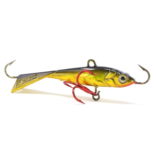 Clam 15578 Tikka Mino, 5/8 Oz, Size 8, Gold/Black Holo