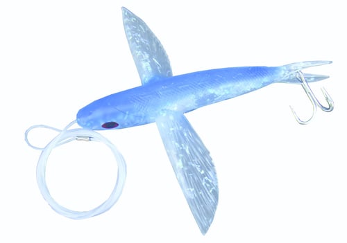 Frenzy BFFGLR Ballistic Flyer Rigged Flying Fish, 8 Inch, Glow | 896019000052