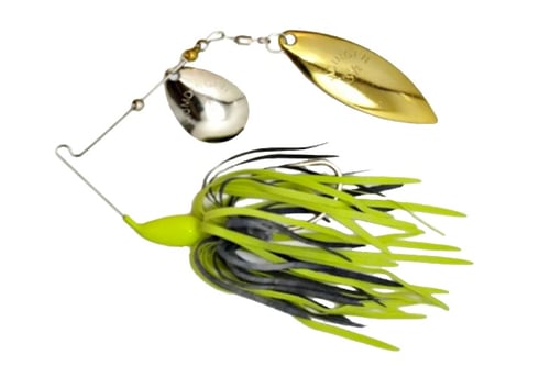 Humdinger 01L Spinnerbait, 1/4 oz 4/0 Hook, Gold Colorado/Nickel | 045494091127