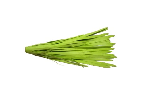 Humdinger RS3B Rubber Skirt, 3 1/2 Inch, Chartreuse, 3/Pack | 045494001522