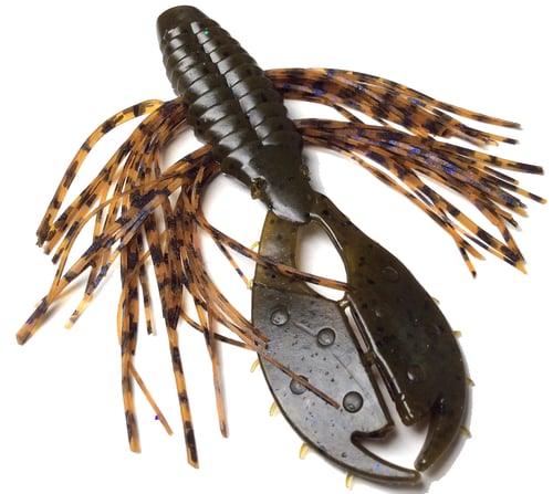 Tightlines UV GNWSMRCR SM2 Punch RATTLING 4 Inch Green Pumpkin with Craw | 704433115903