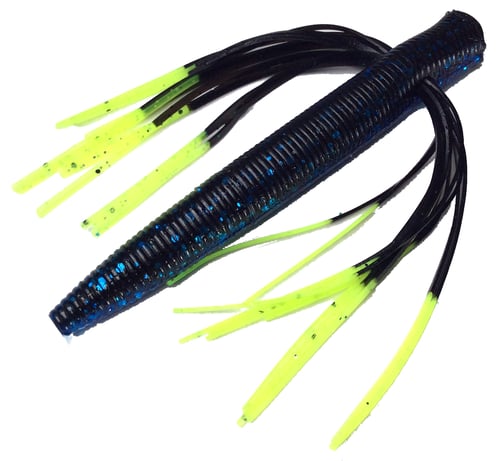 Tightlines UV BBWNBCTIP NedBait 3.5 Inch Blue/Black with Chartreuse Tip | 704433180697