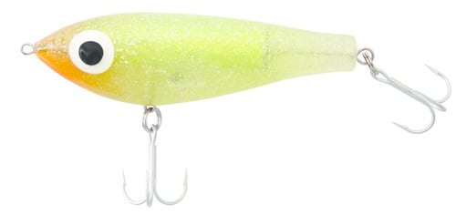 Paul Brown FB04 Fat Boy Rattling Twitchbait, 3 1/2 Inch, 7/8 oz, Glow | 042095427041