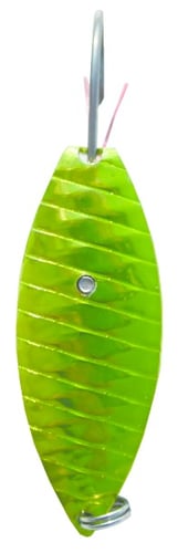 Aqua Dream WS03 1/4 Weedless Spoon 1/4 oz, Chartreuse | 851298002036