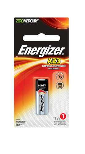 Energizer A23BPZ A23 Alkaline Keyless Entry Battery 1Pk