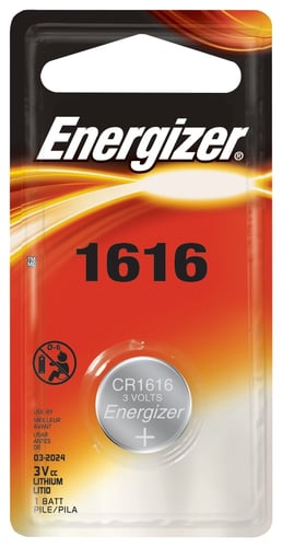 Energizer ECR1616BP Lithium Coin Battery CR1616
