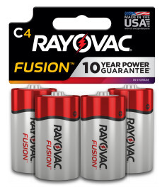 Rayovac ROV814-4 Fusion C 4 pack | 012800522934