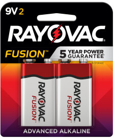 Rayovac ROVA1604-2 Fusion 9V 2 pack | 012800523047