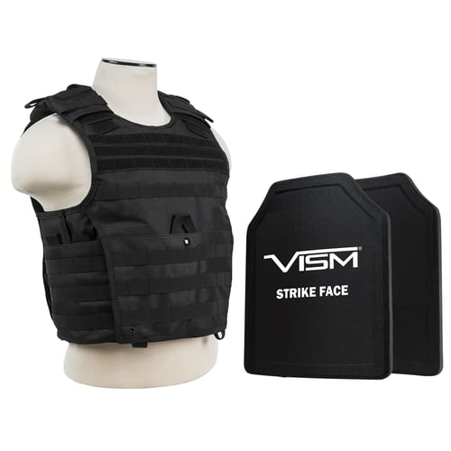 NcSTAR BPLCVPCVX2963B-A Vism Expert Plate Carrier Vest With 11