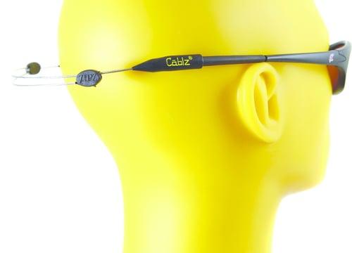 Cablz ZIPZC Eyewear Retainer Clear/ Stainless | 013964254310