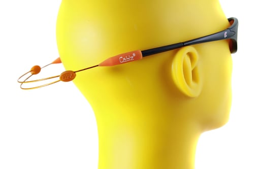 Cablz ZIPZOWO Eyewear Retainer Orange White Orange | 013964254358