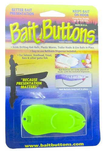Bait Buttons 48923 Dispenser Packed w/100 Original Buttons | 094922489234