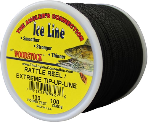 Woodstock 6-RR-100-130-B Black Nylon Rattle Reel and Extreme