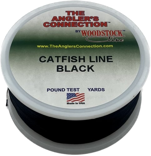 Woodstock CF0150030B Catfish Braid. 150Yd, 30 Test Black | 721539010598