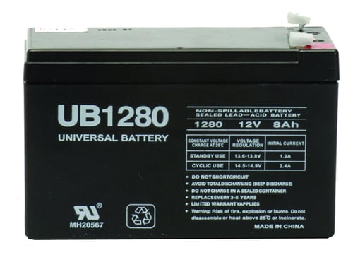 UPG UB1280 12V Battery Only12V 8 Amp | 806593457432