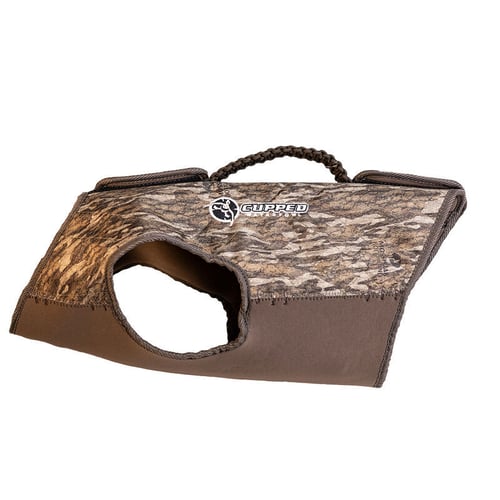 Cupped Waterfowl CU2360 XL Neoprene Dog Vest Mossy Oak Bottomland | 850022062360