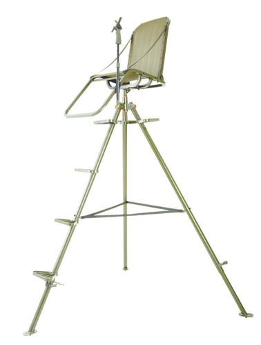 Millennium T100 10Ft Aluminum Tripod Stand, Swivel Seat, Footrest | 853421001329