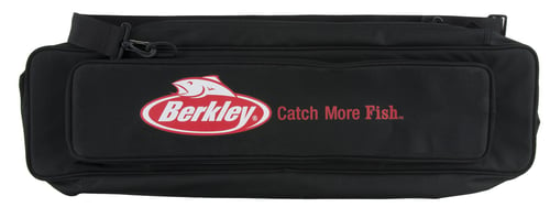 Berkley BAICERODBAG Ice Rod & Gear Bag Black w/Red Trim