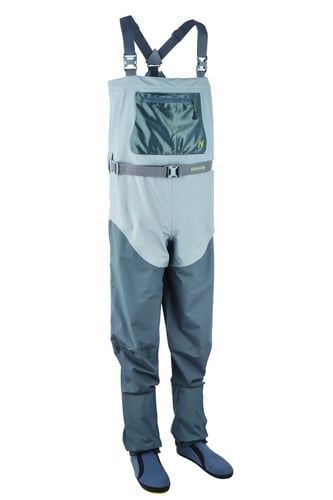 Hodgman H4 CSL H4 Stocking Foot Breathable Chest Waders, Storm | 028632740958