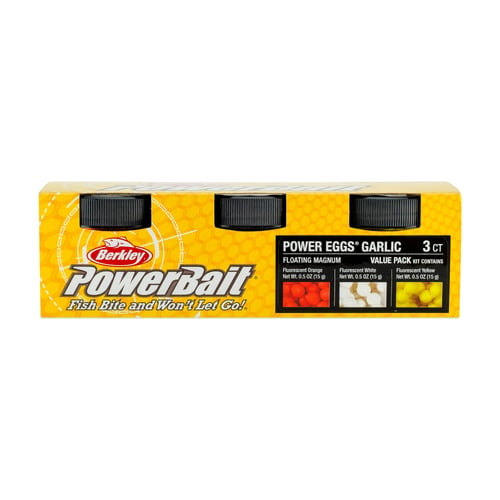 Berkley FEMPG-AST1 PowerBait Power Eggs Floating Mag Asst, Assorted