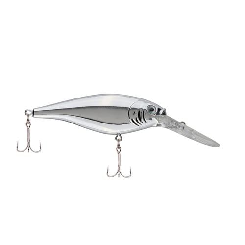 Berkley FFSH7M-CHR Flicker Shad 7 cm, Limited Edition Chrome, Dives