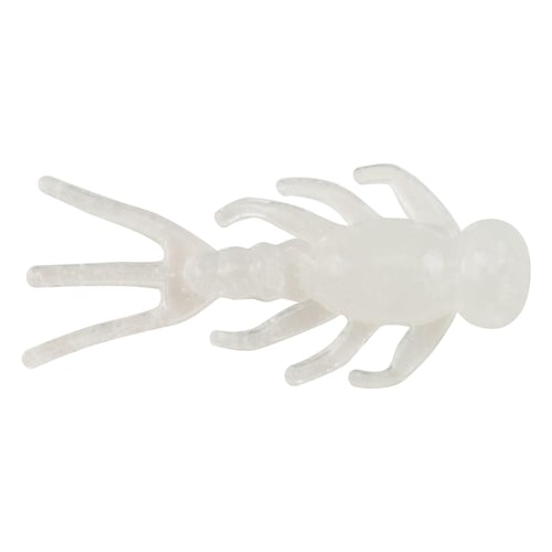 Berkley PBHMF.75GW PowerBait Mayfly 3/4 Inch Glow White 14pk | 028632000397