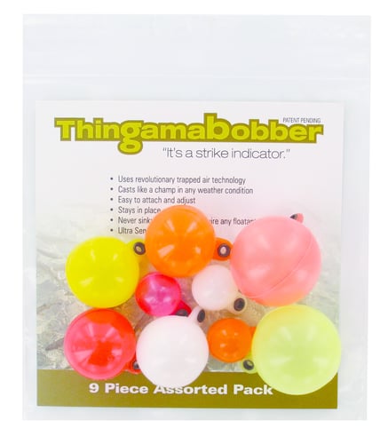 Thingamabobber 1409 Strike Indicator Asst 9Pk 31/2 Inch,43/4 Inch | 858119014094