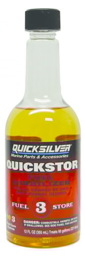 Mercury QUIK47922 Quickstor Fuel Stabilizer 12oz | 745061870154