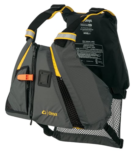 Onyx 122200-300-040-18 Movement Dynamic Vest, Yellow, Size M/L