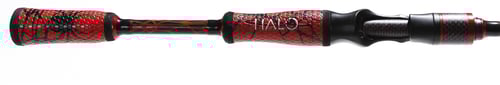 HALO HFBWS76MHC Black Widow Series 76 med heavy casting rod | 810722020848