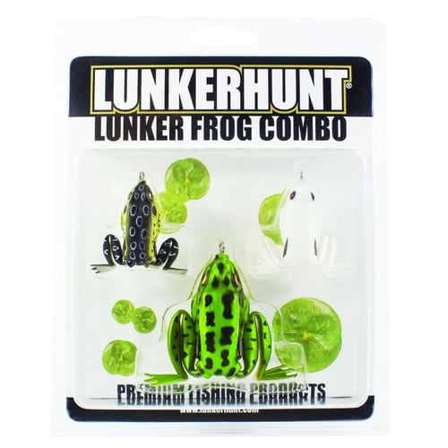 Lunkerhunt LFCOM01 Lunker Frog Combo