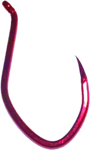 Maruto SICKLE R 48 Grabber Hook Size 4, Single Sickle, Red, 8 per | 852758005284