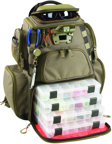 Wild River WT3604 Nomad Lighted Backpack w/4 PT3600 Trays | 084298436048